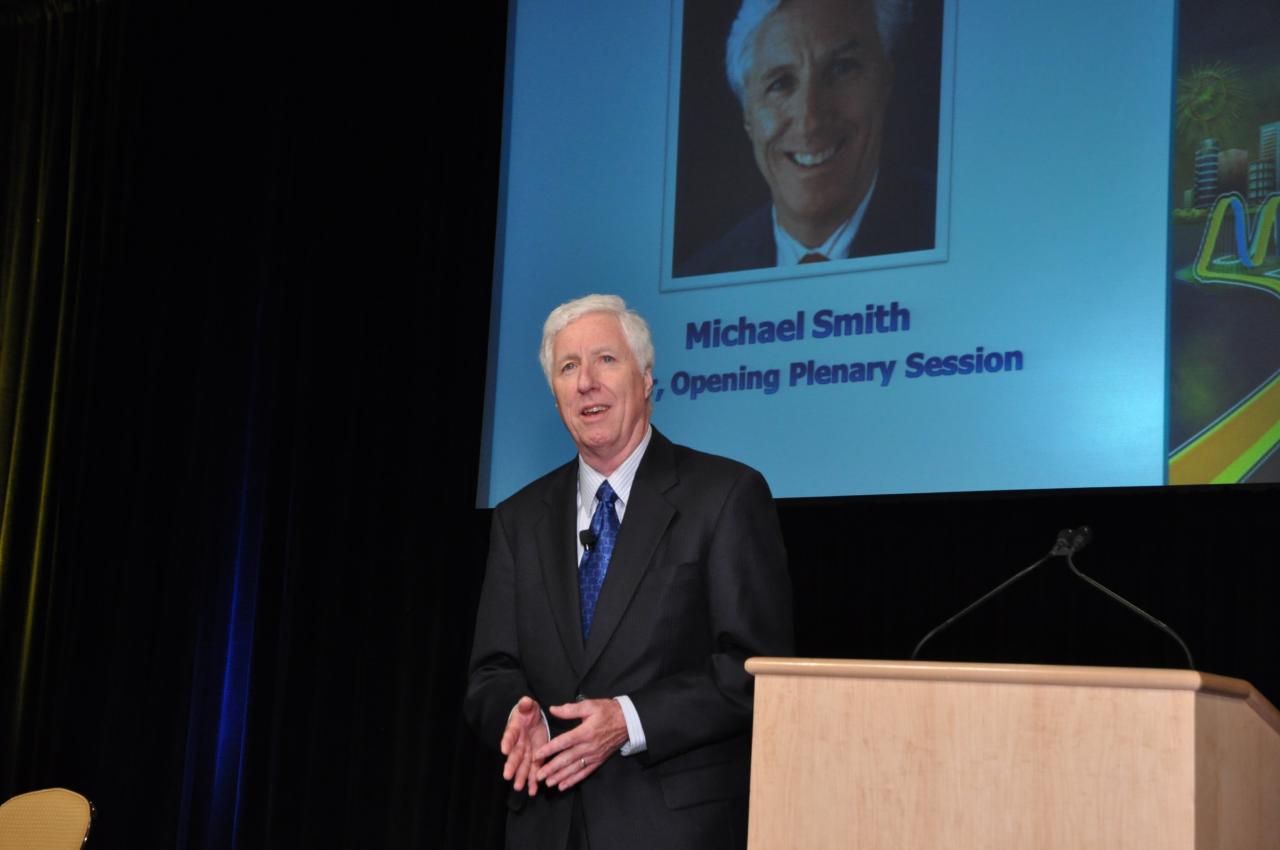Prof. Michael J. Smith, Chair of the Opening Plenary Session